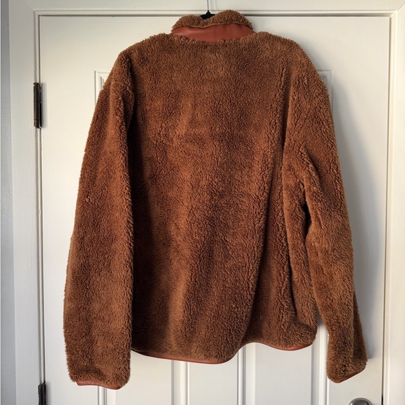 KIEL JAMES PATRICK SIZE L The Maine Moose Fleece zip up brown - Picture 5 of 5